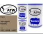 Preview: Ford, Venusgold Metallic, 1 / XSC1499B-1499C: 500ml Lackdose + 500ml Klarlack + 250ml Härter - Set, von ATW Autoteile West.
